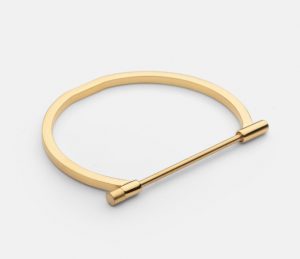 Omega bangle Guldpläterad bangle Grekisk symbol smycken Tidlösa smycken Moderna smycken Elegant armband Symboliska smycken