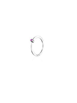 Micro Blink Ring Pink Sapphire