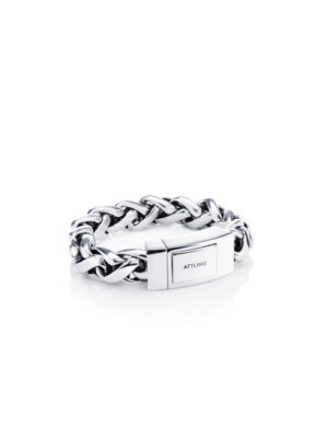 mojo wide silverarmband